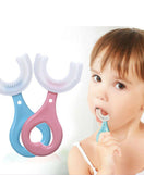 Silicone Baby Toothbrush U Shaped 360 Degree