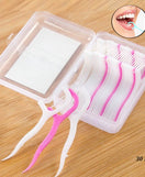 30Pcs Dental Floss With Toothpick