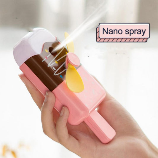 Mini USB Spray Fan Rechargeable