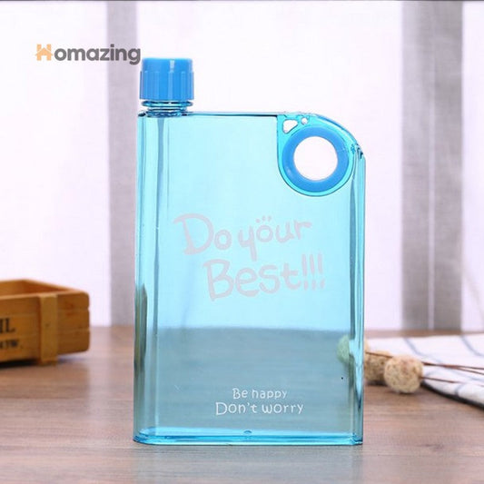 Notebook Shaped Creative Water Bottle 370 ml