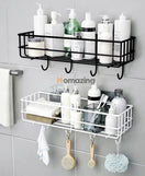 Iron Bathroom Hanging Shelf Wall Mounted