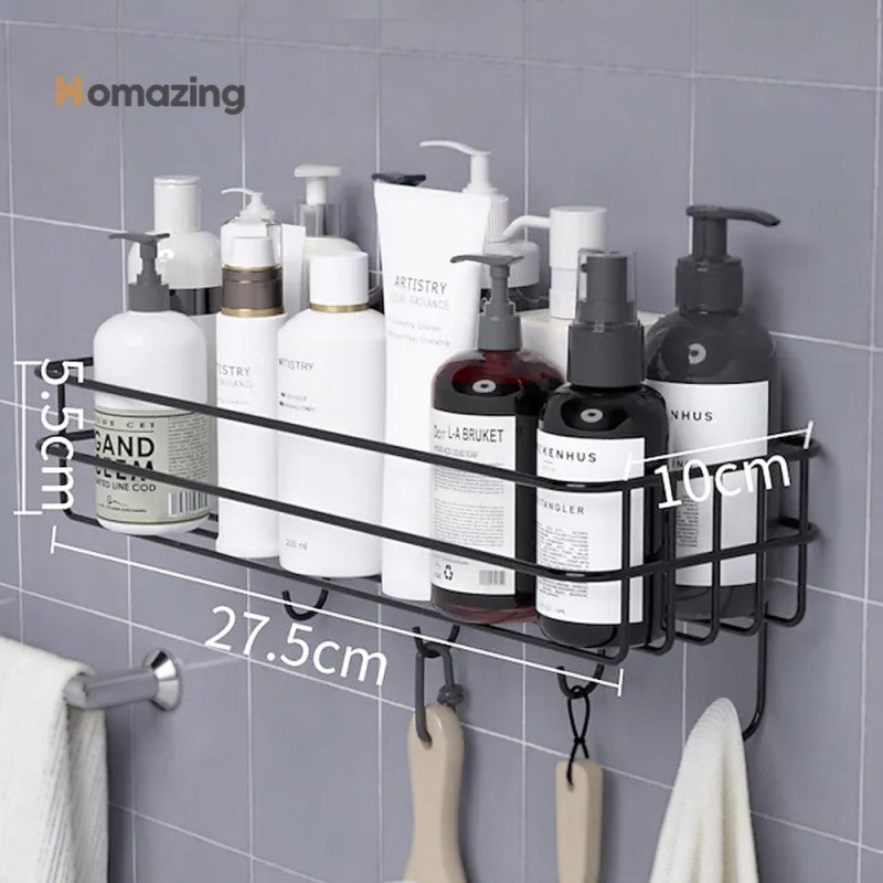 Iron Bathroom Hanging Shelf Wall Mounted