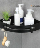 Bathroom Corner Shelf Organizer With Hook