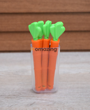 5PCS Food Sealing Clip Carrot Shape