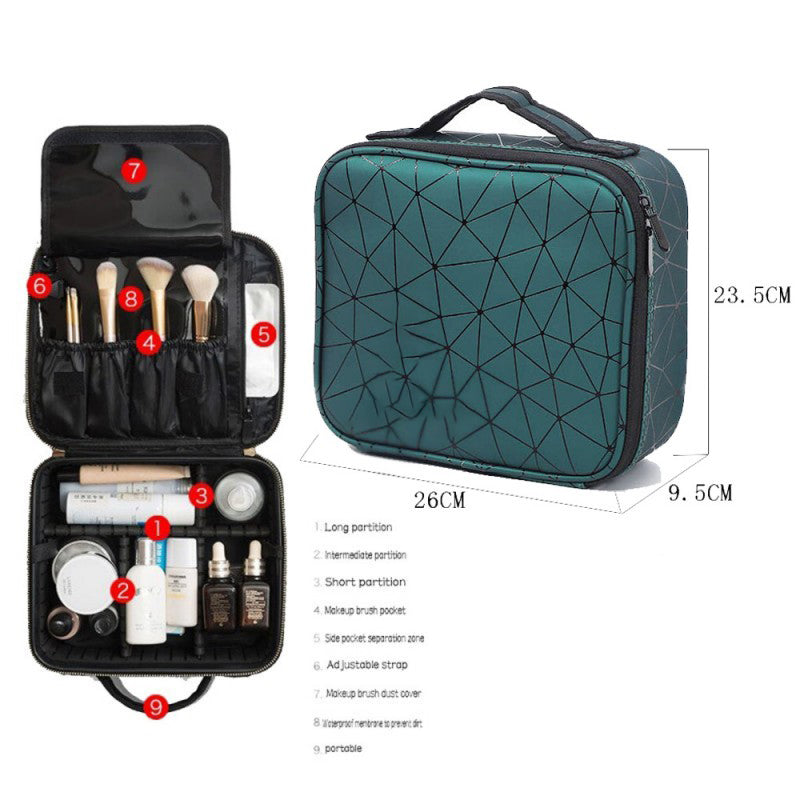 Travel Cosmetics Bag Organizer Suitcase