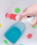 Freshener Toilet Cleaner Gel Flower Stamp