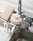 Sink Faucet Hanging Storage Rack Steel