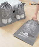 Portable Shoe Organizer Drawstring Bag