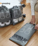 Portable Shoe Organizer Drawstring Bag