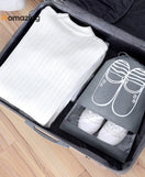 Portable Shoe Organizer Drawstring Bag