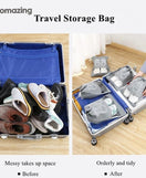 Portable Shoe Organizer Drawstring Bag
