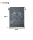 Portable Shoe Organizer Drawstring Bag