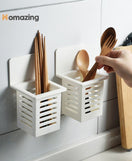 Kitchen Utensil Storage Holder Wall Mounted