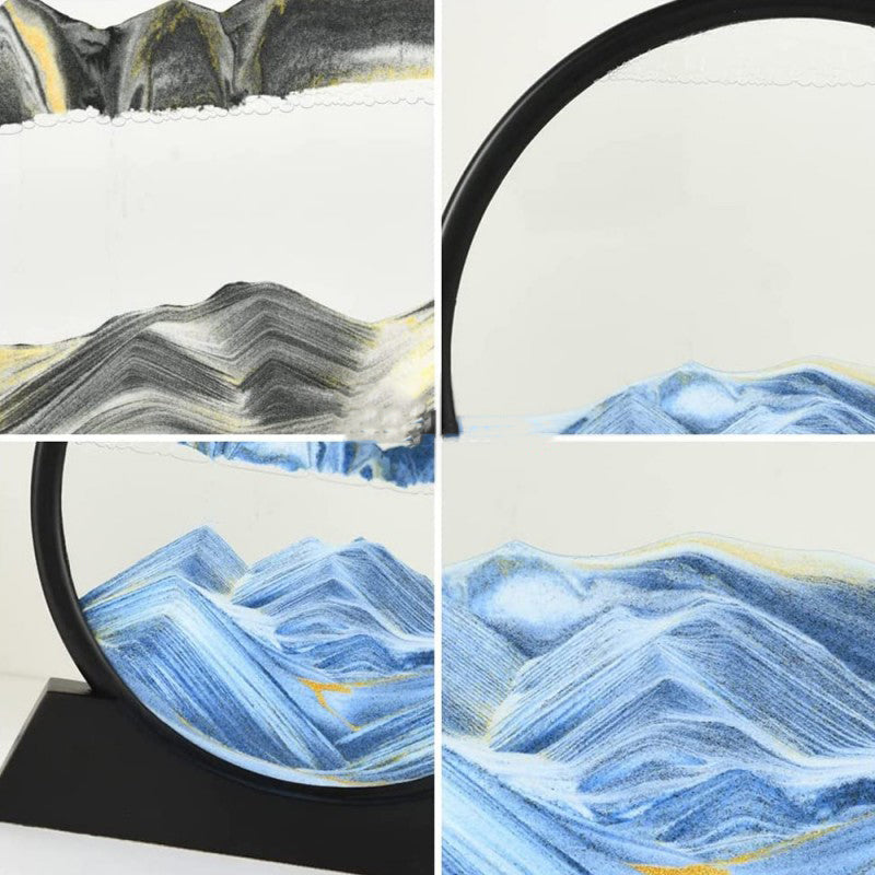 3d Dynamic Sand Art Liquid Motion- Medium