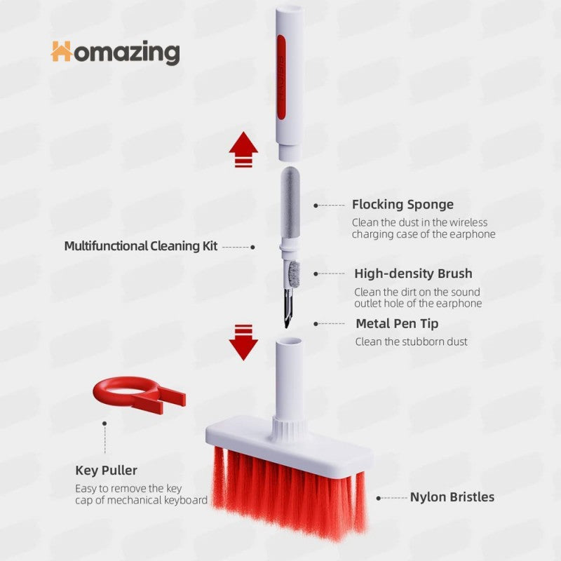 5 In 1 Keyboard Cleaning Soft Brush