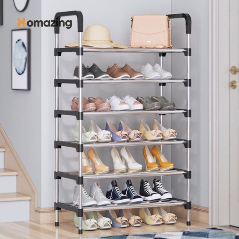 6 Layer Steel Shoe Rack Organizer