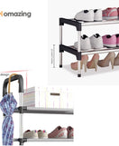 6 Layer Steel Shoe Rack Organizer
