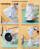 Fan Dust Cover Washable Floor Type