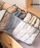 7 Compartments Pants Shirts Storage Clothes Box