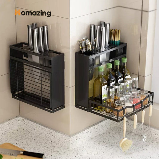 Kitchen Seasoning Storage Rack Foldable