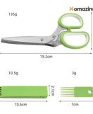 Food Scissor Stainless Steel With Cleaning Comb