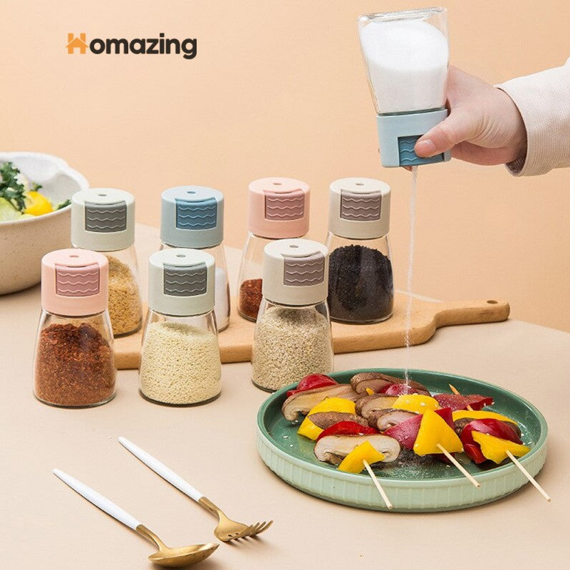 Salt Shaker Push Type Control Bottle