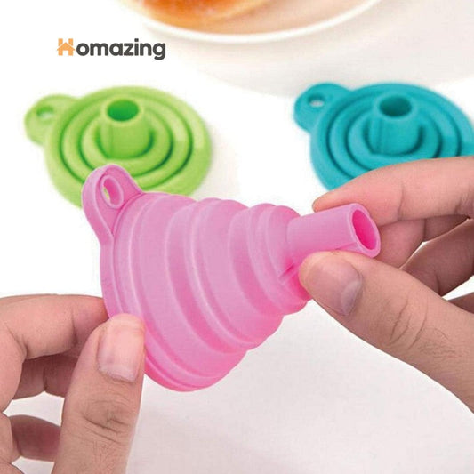 Collapsible Silicone Funnel