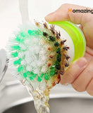 Liquid Soap Dishwasher Brush