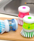 Liquid Soap Dishwasher Brush