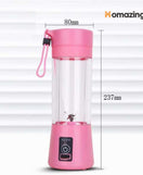 Portable Chargeable Travel Juicer Blender 6 Blade