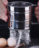Flour Filter Stainless Steel - With handle & Smooth Filter