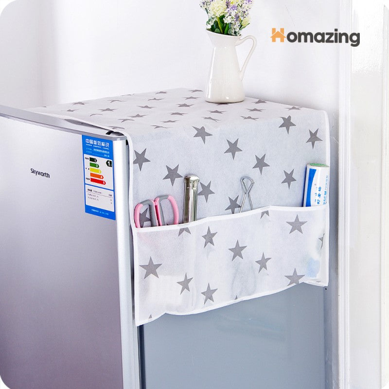 Fridge Cover With Pockets