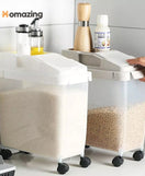 10Kg Rice Storage Container With Wheels