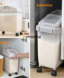 10Kg Rice Storage Container With Wheels