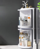 Rotatable Corner Bathroom Organizer