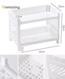 2 Layer Storage Organizer Shelf