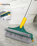 3 In 1 Floor Scrub Brush With Long Telescopic Handle