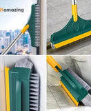 3 In 1 Floor Scrub Brush With Long Telescopic Handle