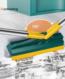 3 In 1 Floor Scrub Brush With Long Telescopic Handle