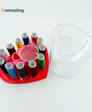 Sewing Kits Box Heart Shaped