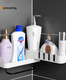 Bathroom Shelf Organizer Rotatable