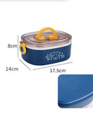 2 Compartment Lunch Box Stainless Steel