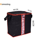 Blanket Cloth Bag Black Pack Of 4