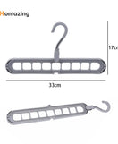 Multi Slot Hanger Closet Organizing Hanger