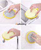 Double Side Dishwashing Sponge Pack Of 3