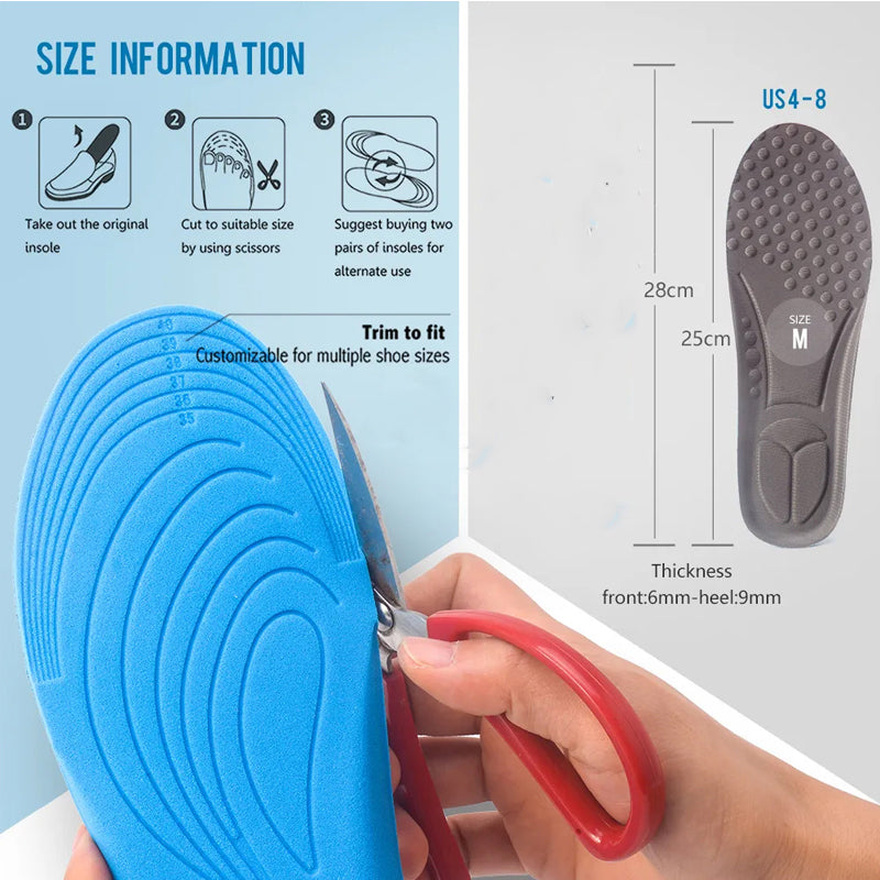 Soft Shoe Insole Insert Pad