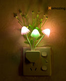 LED Mushroom Night Light With Sensor