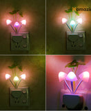 LED Mushroom Night Light With Sensor