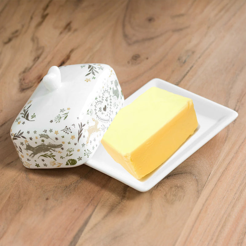 Clementine Butter Dish And Tray