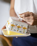 Clementine Butter Dish And Tray